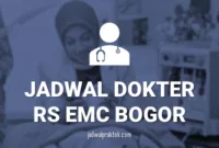 JADWAL DOKTER RS EMC SENTUL