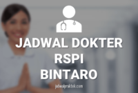 JADWAL DOKTER RS PONDOK INDAH BINTARO JAYA