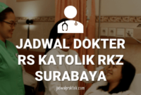 JADWAK DOKTER RKZ SURABAYA