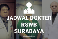 JADWAL DOKTER RS WILLIAM BOOTH SURABAYA