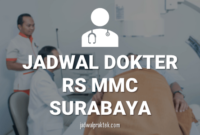 jadwal dokter rs manyar mmc surabaya