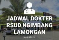 JADWAL DOKTER RSUD NGIMBANG LAMONGAN