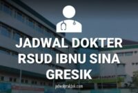 jadwal dokter rsud ibnu sina gresik