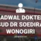 JADWAL DOKTER RSUD DR SOEDIRAN WONOGIRI