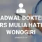 JADWAL DOKTER RS MULIA HATI WONOGIRI
