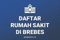 Daftar Rumah Sakit di Brebes, Nomor Telp, dan Tipenya (A,B,C,D)