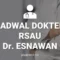 JADWAL DOKTER RSAU ESNAWAN