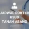 JADWAL DOKTER RSUD TANAH ABANG