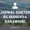 JADWAL DOKTER RS MANDAYA KARAWANG