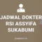JADWAL DOKTER RSI ASSYIFA SUKABUMI