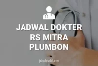 JADWAL DOKTER RS MITRA PLUMBON CIREBON