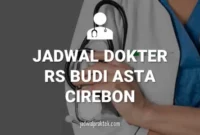 JADWAL DOKTER RS BUDI ASTA CIREBON