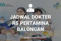 JADWAL DOKTER RS PERTAMINA BALONGAN INDRAMAYU