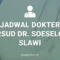 Jadwal Dokter RSUD dr. Soeselo Slawi Tegal