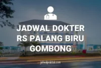 Jadwal Dokter RS Palang Biru Gombong (RSPBG)