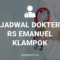 JADWAL DOKTER RS EMANUEL KLAMPOK