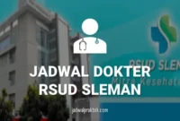 JADWAL DOKTER RSUD SLEMAN